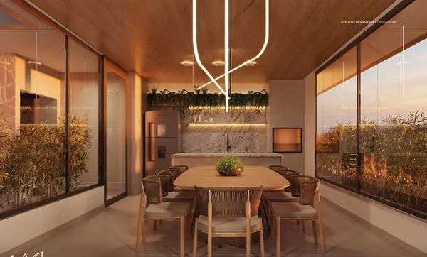 Espaço gourmet do Residencial Park Avenue
